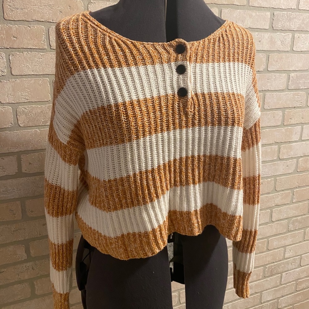 American Eagle Striped Sweater